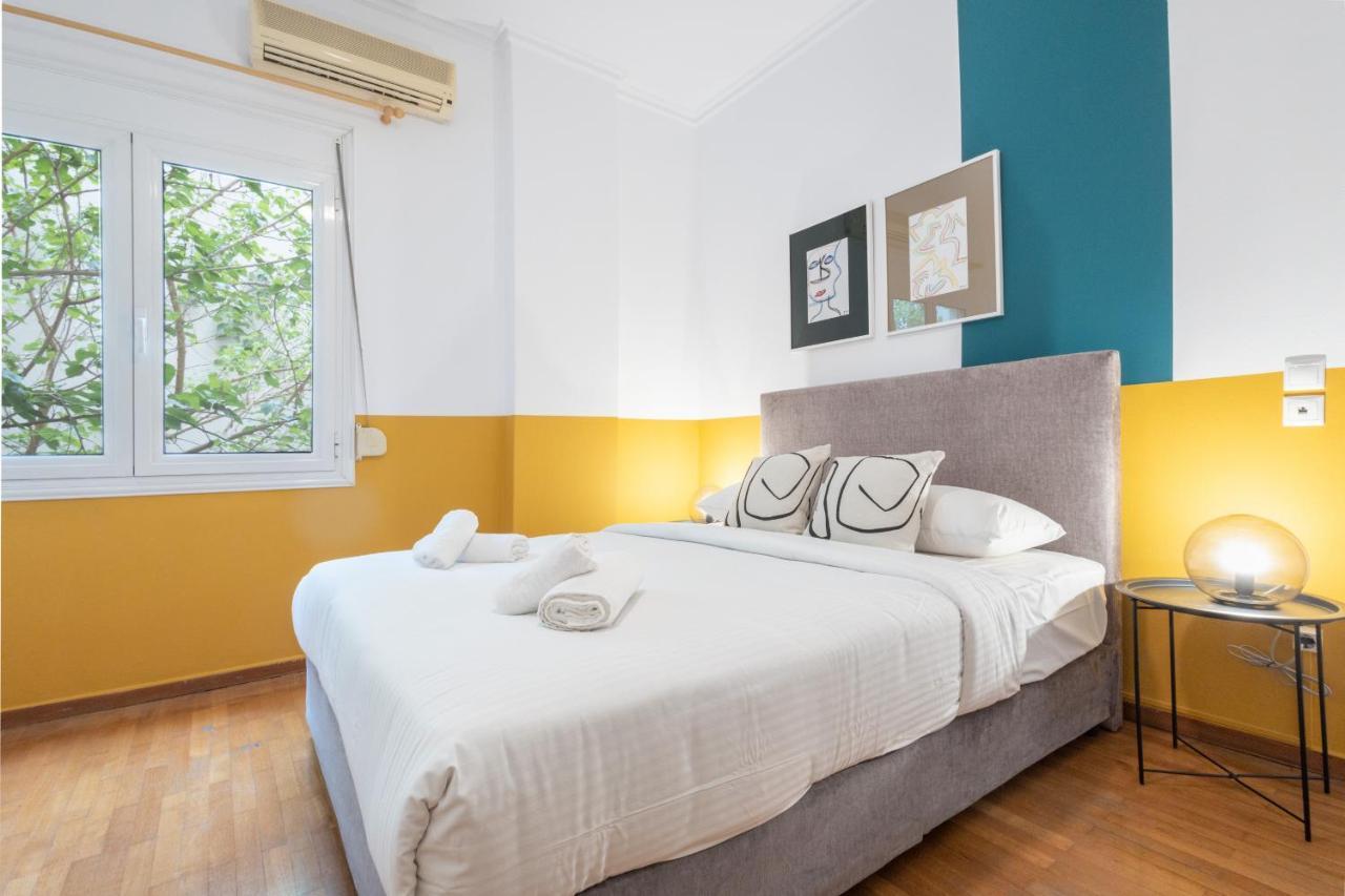 Spacious High-Ceiling 2-Bedroom By Acropolis Museum Афины Экстерьер фото