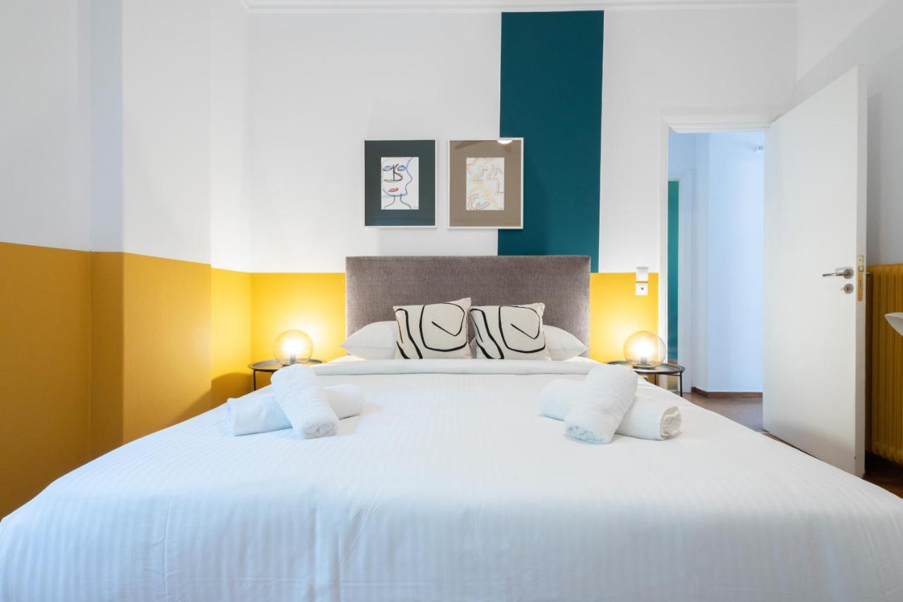 Spacious High-Ceiling 2-Bedroom By Acropolis Museum Афины Экстерьер фото