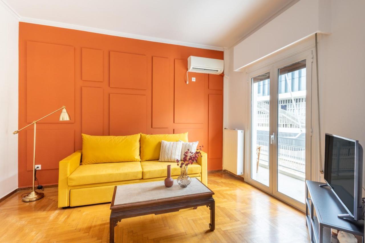 Spacious High-Ceiling 2-Bedroom By Acropolis Museum Афины Экстерьер фото